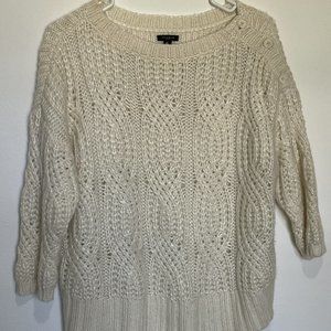 Ann Taylor Sweater Cream color